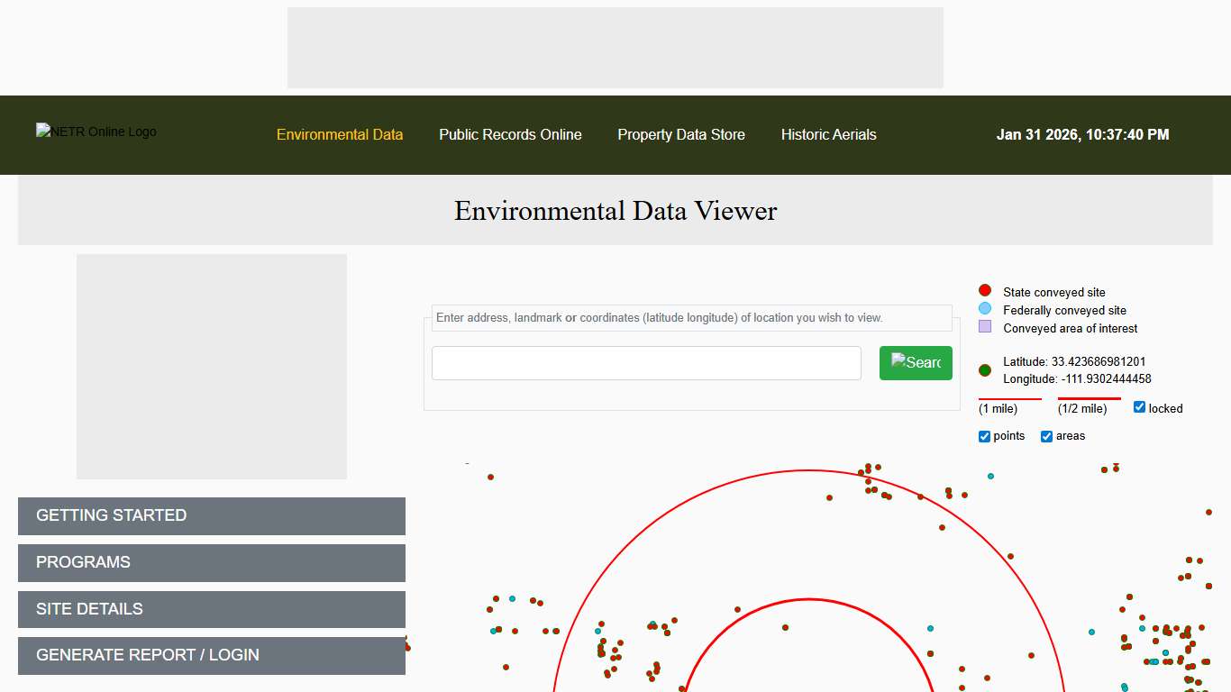 Environmental Data Viewer - NETR Online